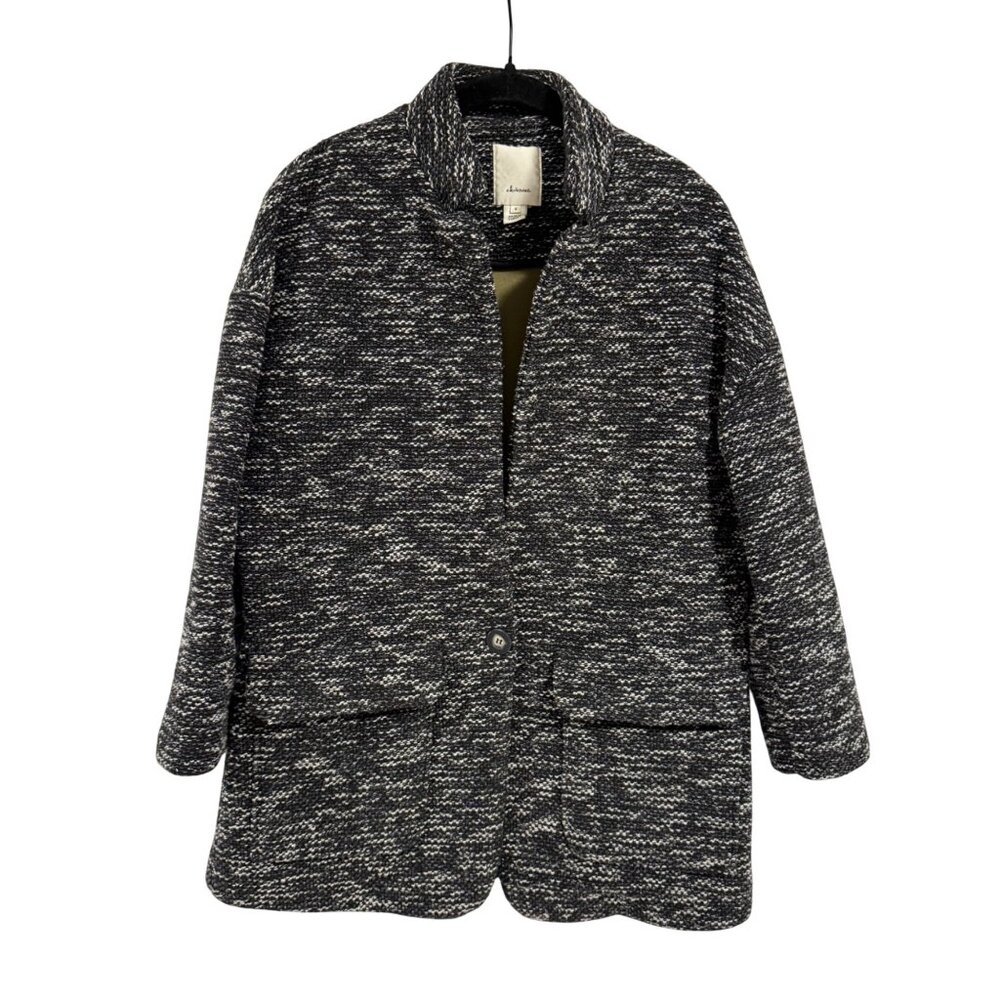 Anthropologie Elevenses Minka Tweed Jacket Blazer Size‎ S